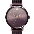 MVMT MVMT 28000032-D  28000032-D кварцевые женские часы фиолетовый циферблат, браслет сталь с ip покрытием — вид спереди